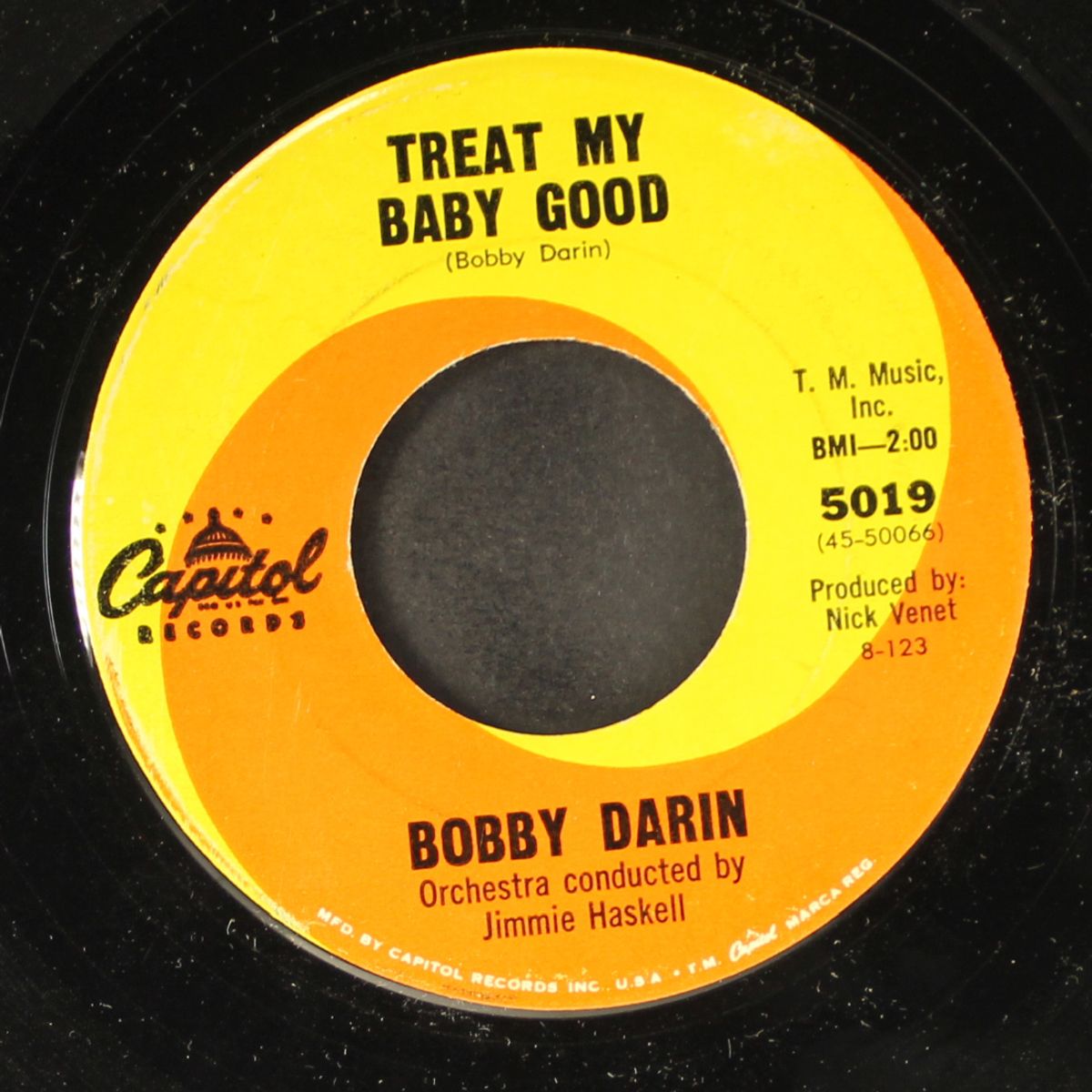 treat by baby good / down so long by BOBBY DARIN