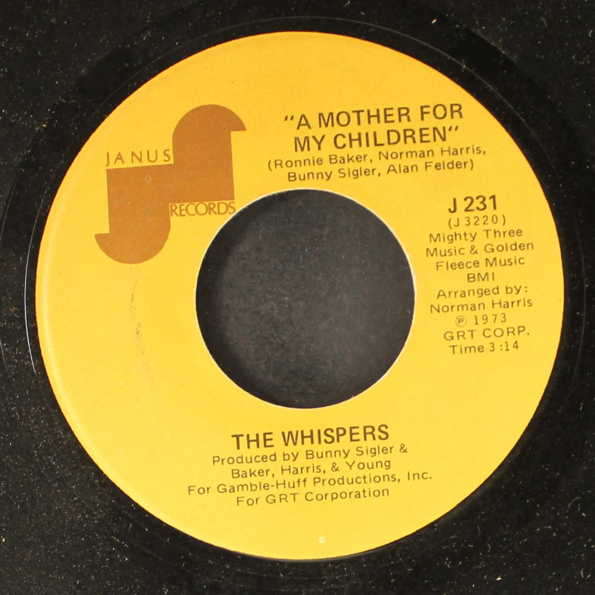 a mother for my children / what more can a girl ask for? by WHISPERS