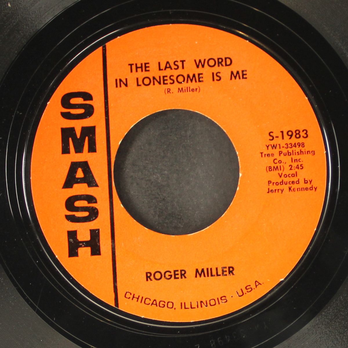 engine engine #9 / the last word in lonesome is me by ROGER MILLER