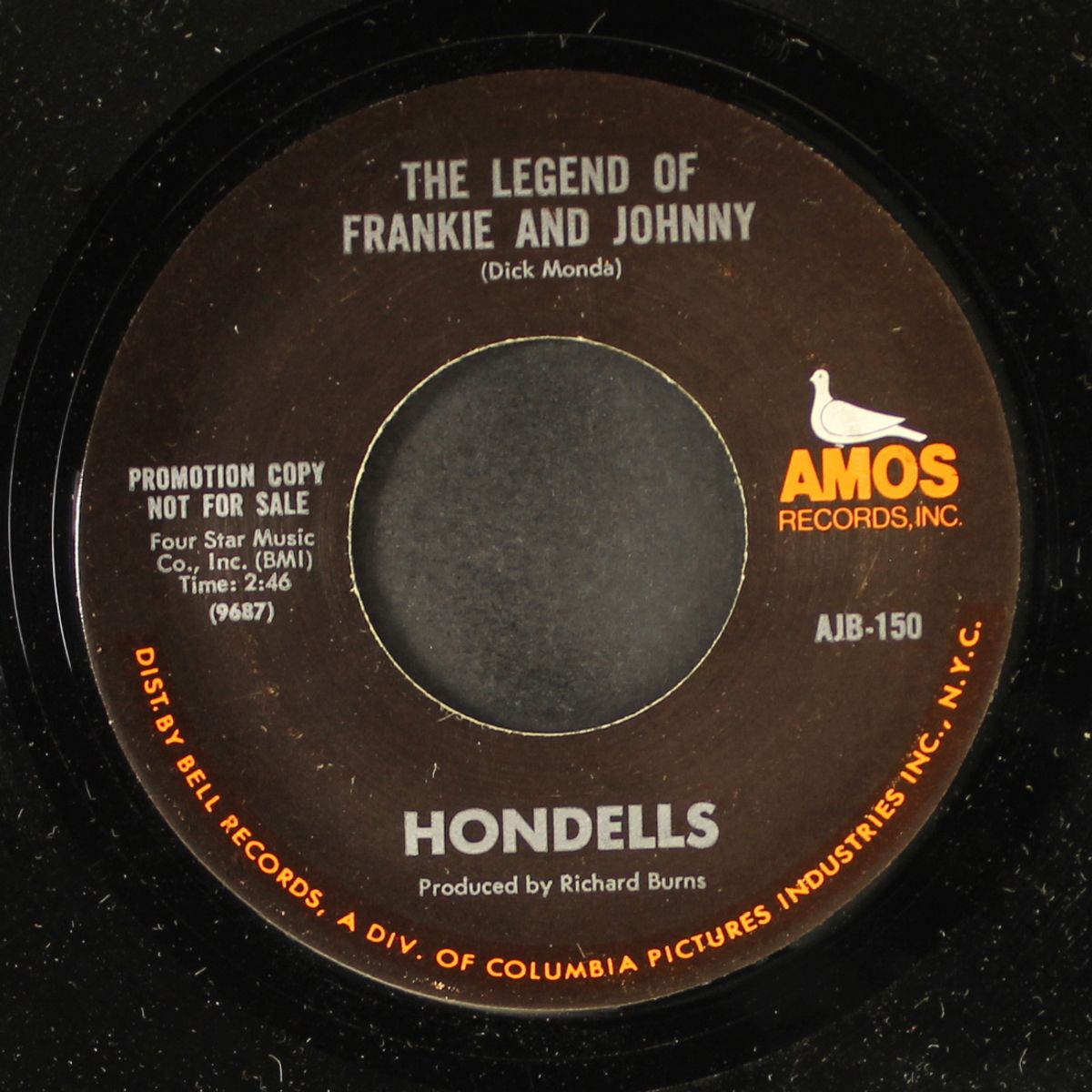 shine on ruby mountain / the legend of frankie and johnny by HONDELLS