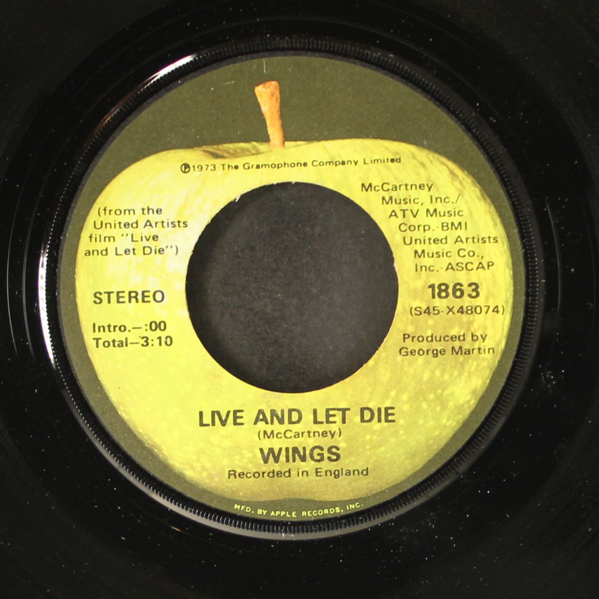 live and let die / i lie around by PAUL MCCARTNEY & WINGS