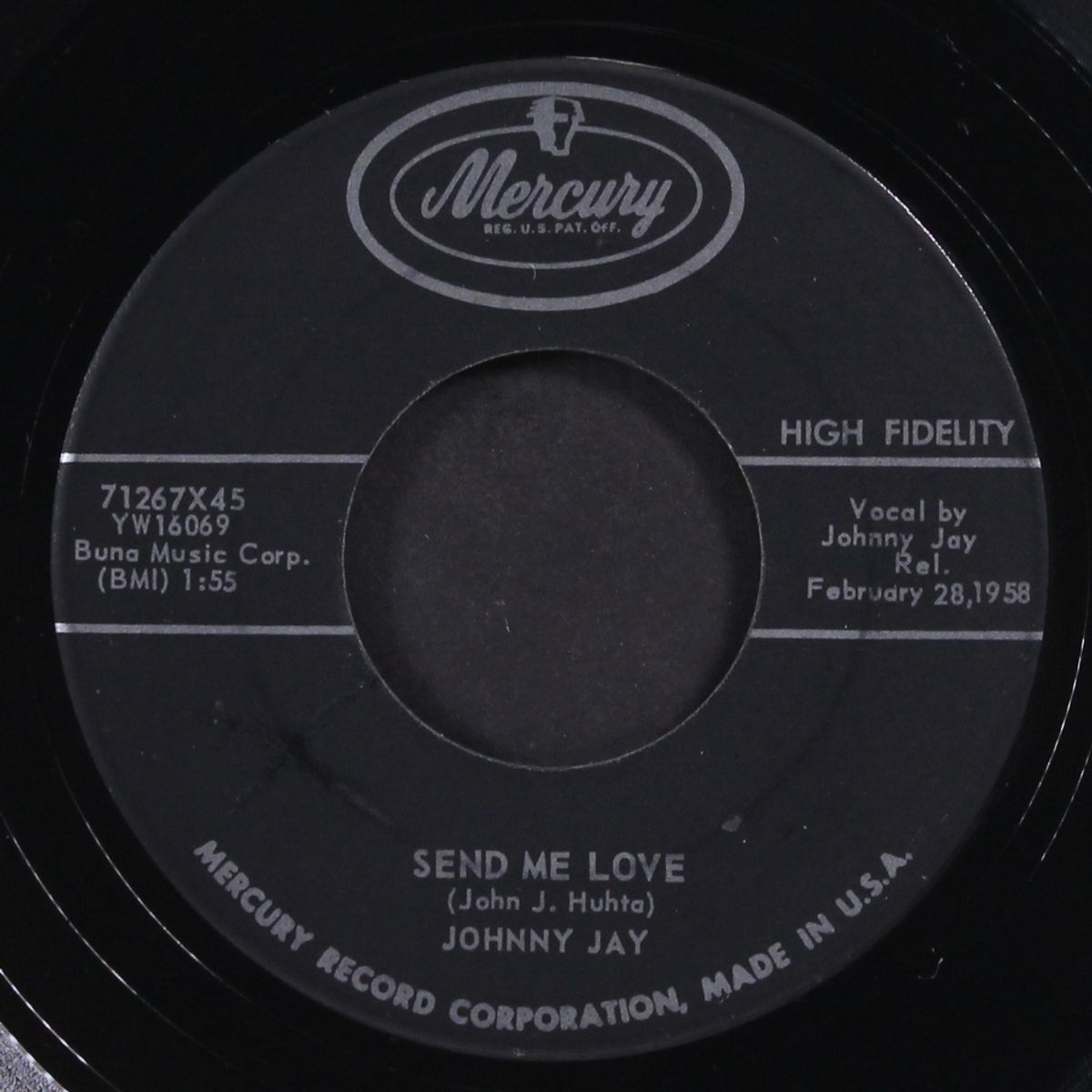 send me love / i'm gonna keep it by JOHNNY JAY