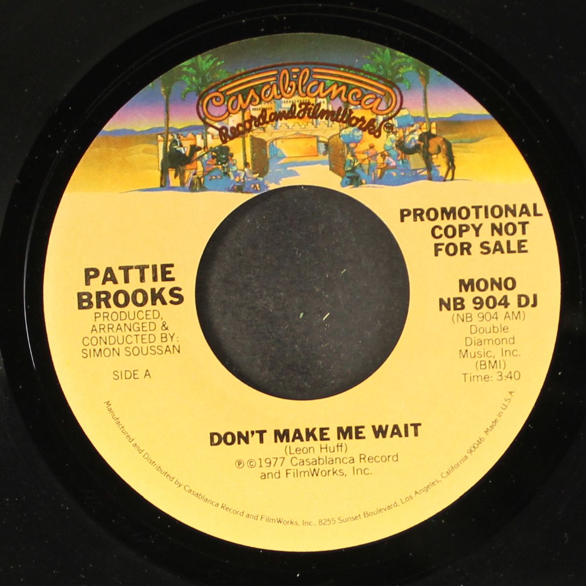 don't make me wait / mono by PATTIE BROOKS