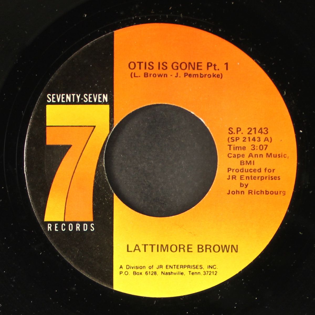otis is gone / part 2 by LATTIMORE BROWN
