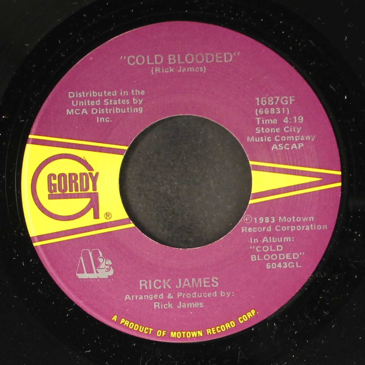 cold blooded / instrumental by RICK JAMES
