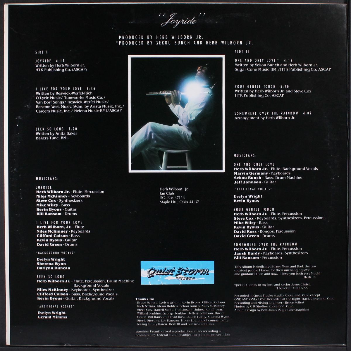 joyride by HERB WILBORN, JR.