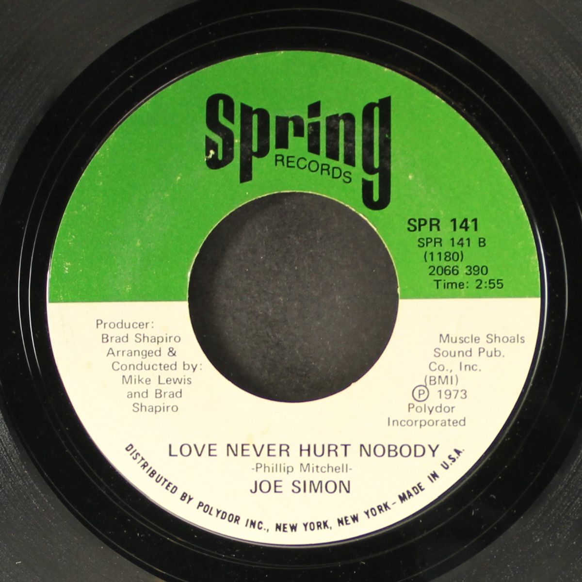 river / love never hurt nobody by JOE SIMON
