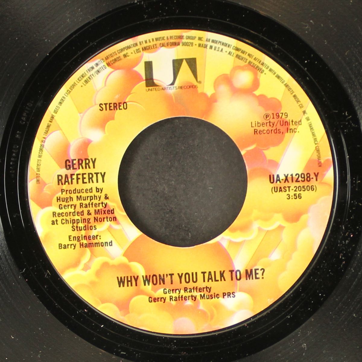 days gone down / why won't you talk to me by GERRY RAFFERTY