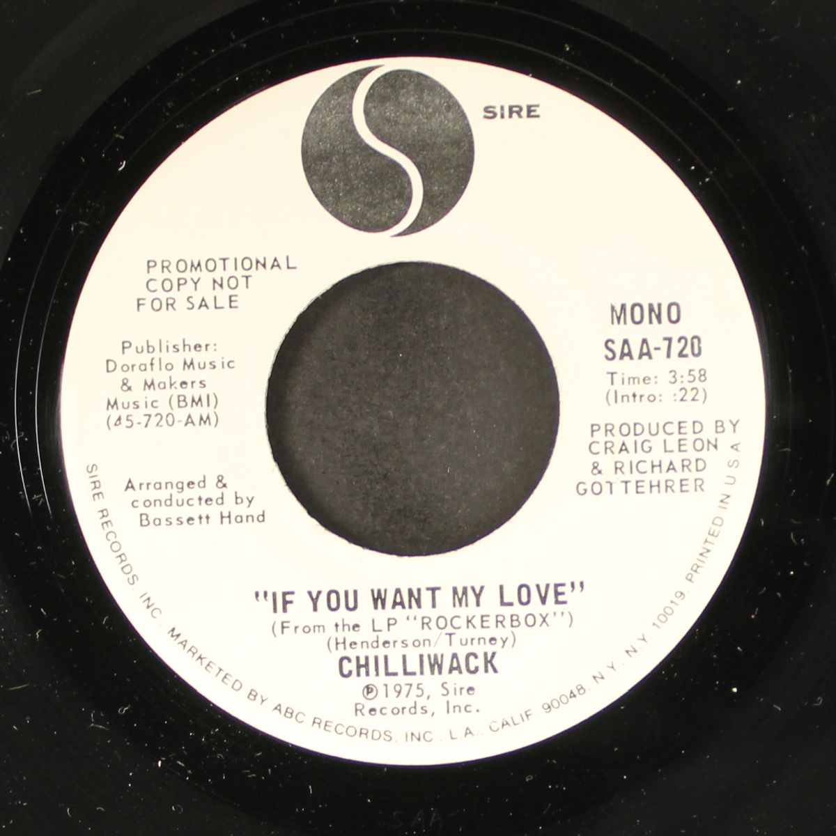 if you want my love / mono by CHILLIWACK