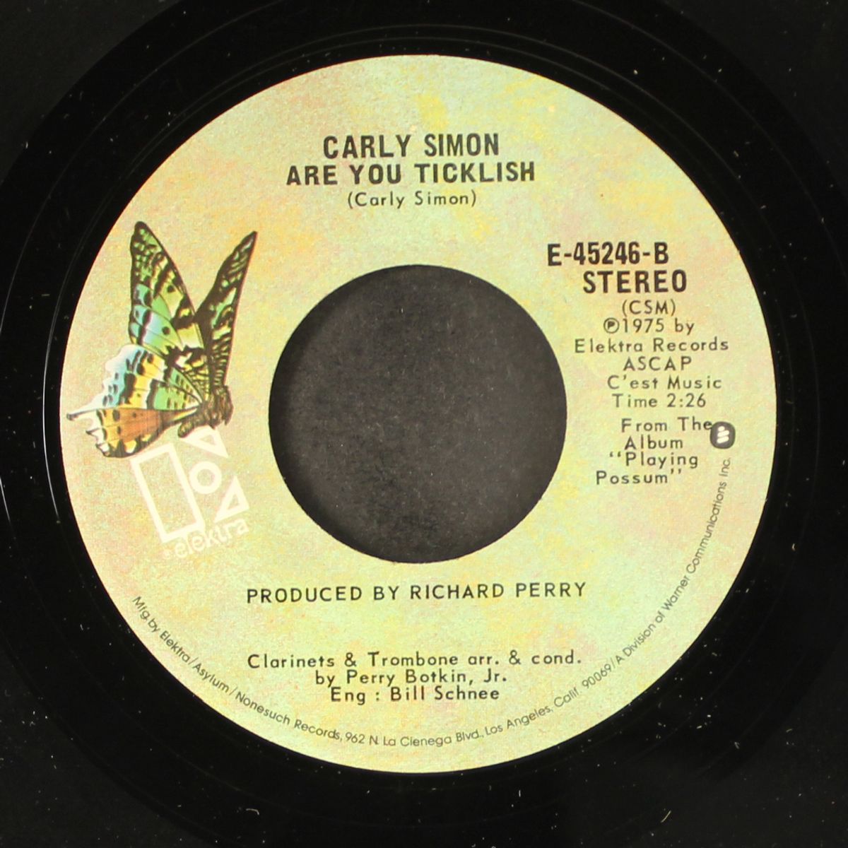 attitude dancing / are you ticklish by CARLY SIMON