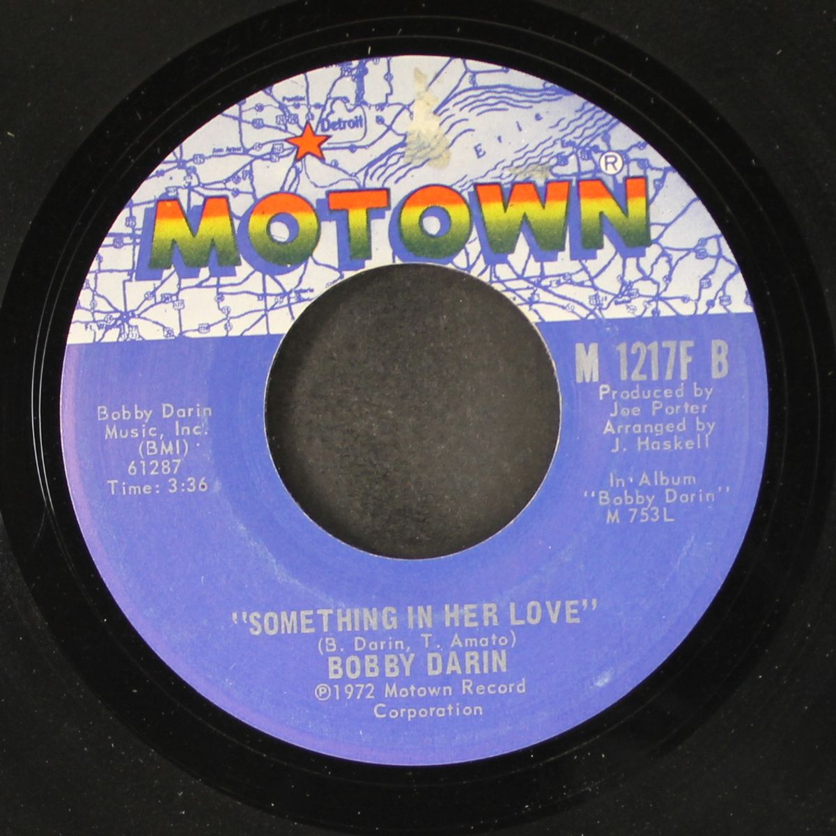 happy / something in her love by BOBBY DARIN