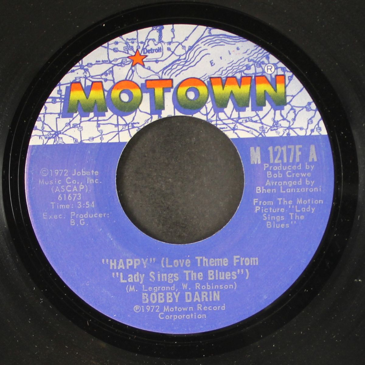 happy / something in her love by BOBBY DARIN