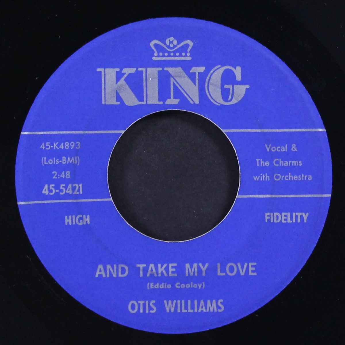 wait / and take my love by OTIS WILLIAMS & CHARMS