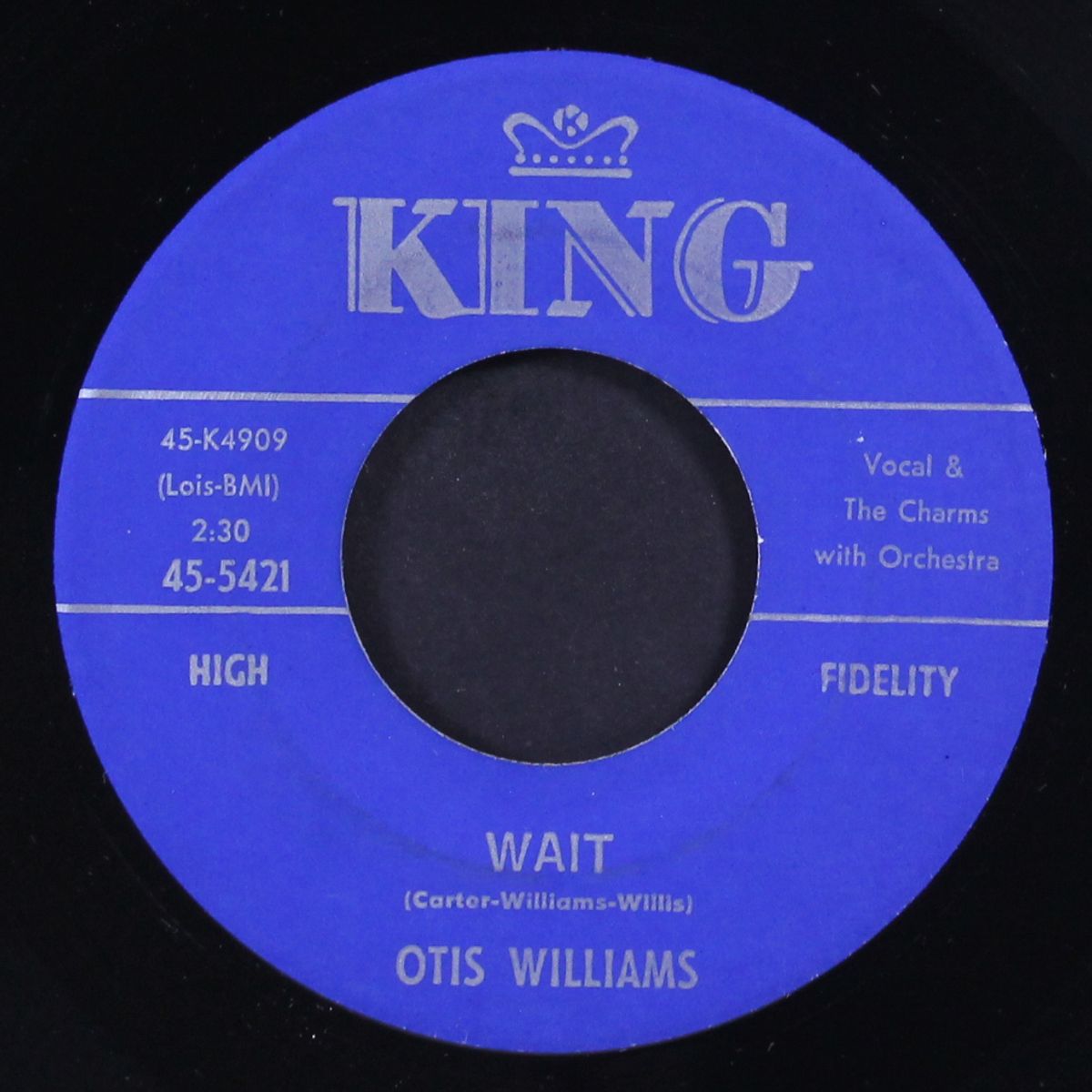 wait / and take my love by OTIS WILLIAMS & CHARMS