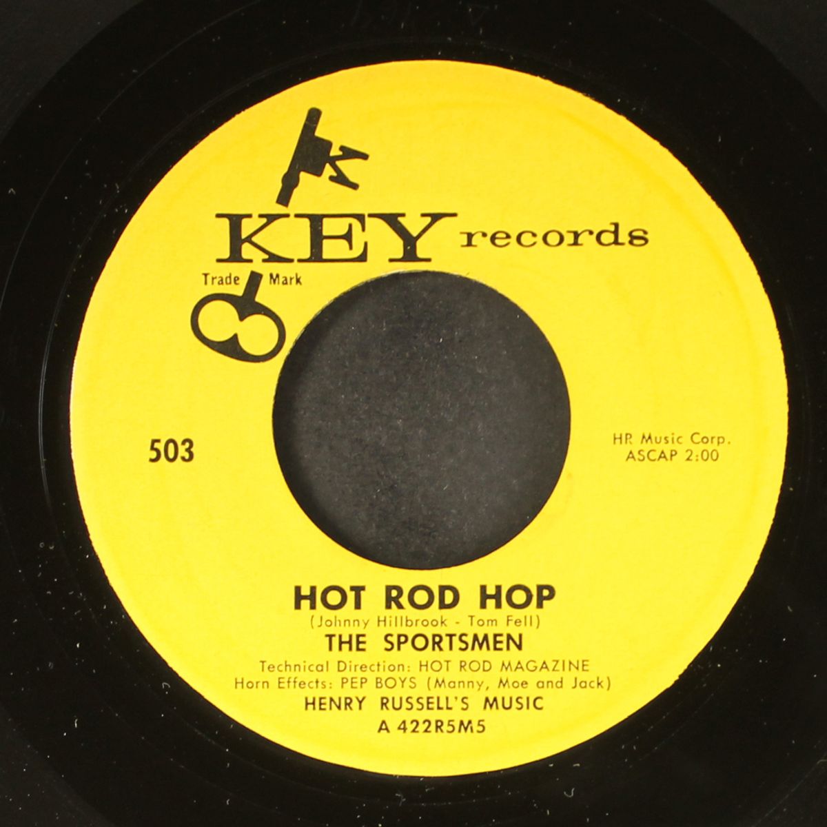 hot rod hop / ooh pretty baby by SPORTSMEN