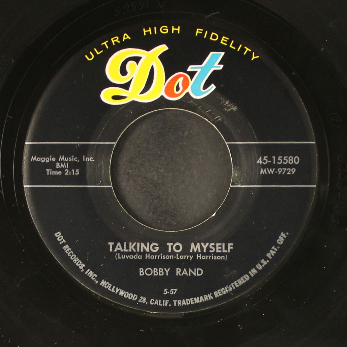 talking to myself / don't make my poor heart weep by BOBBY RAND