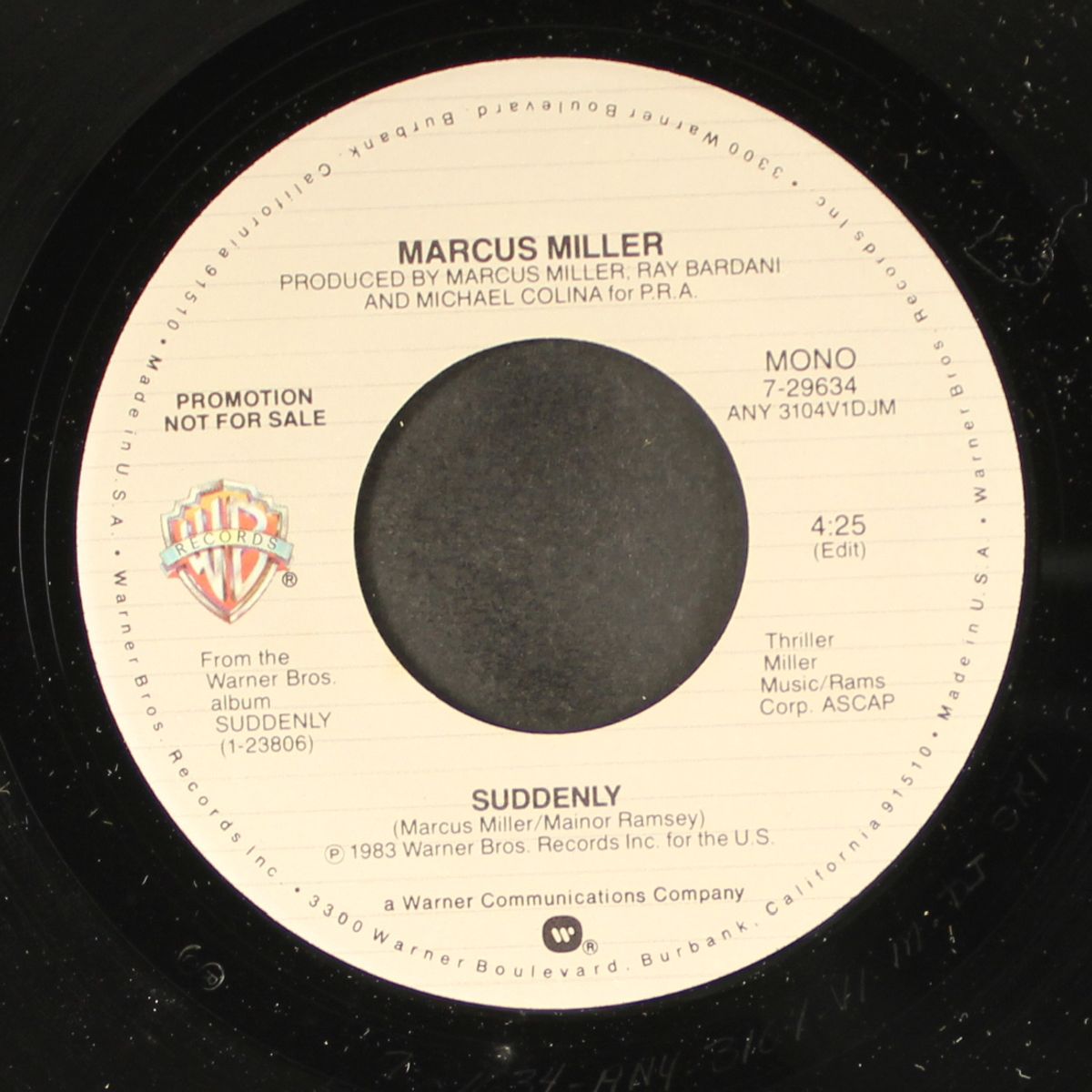 suddenly / mono by MARCUS MILLER