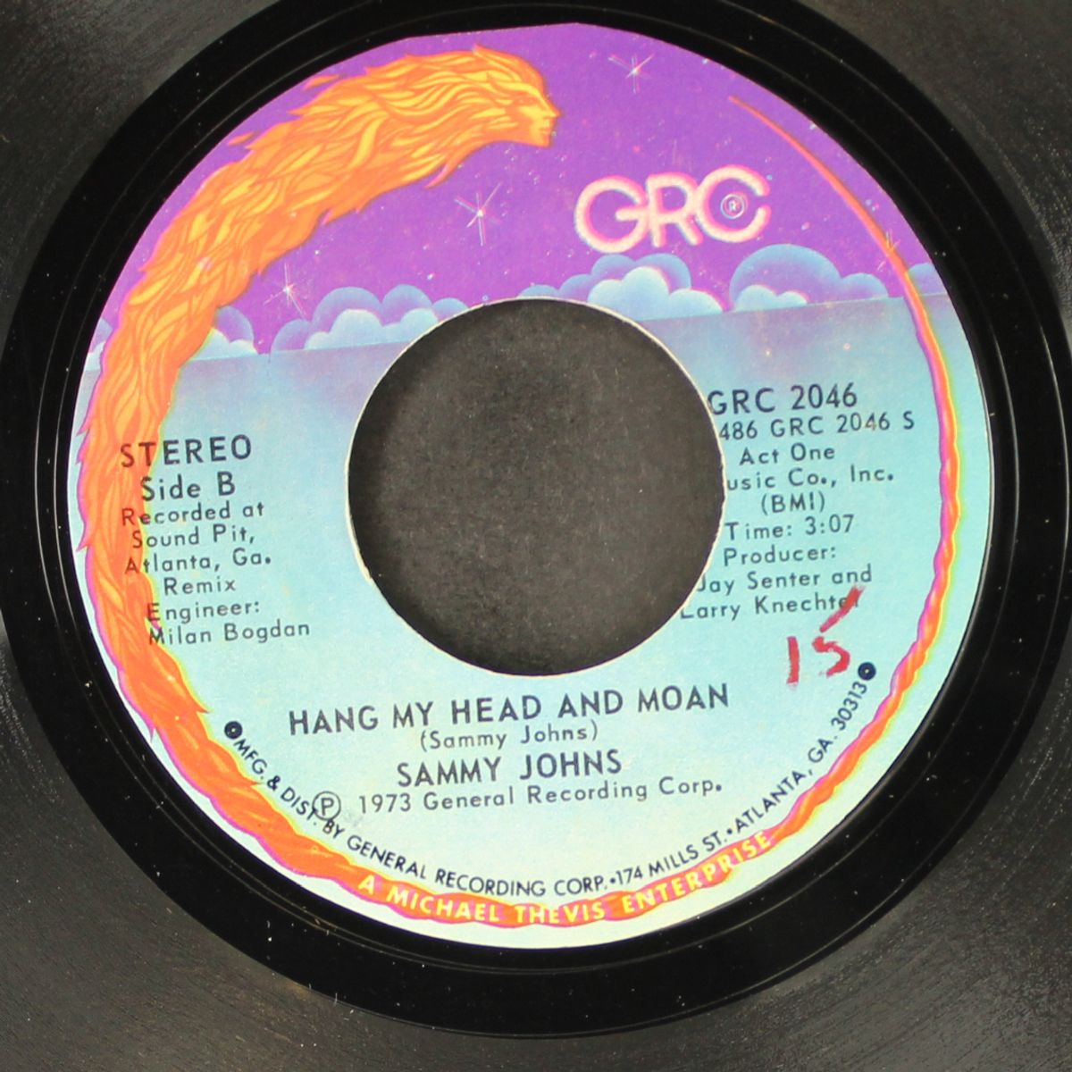 chevy van / hang my head and moan by SAMMY JOHNS