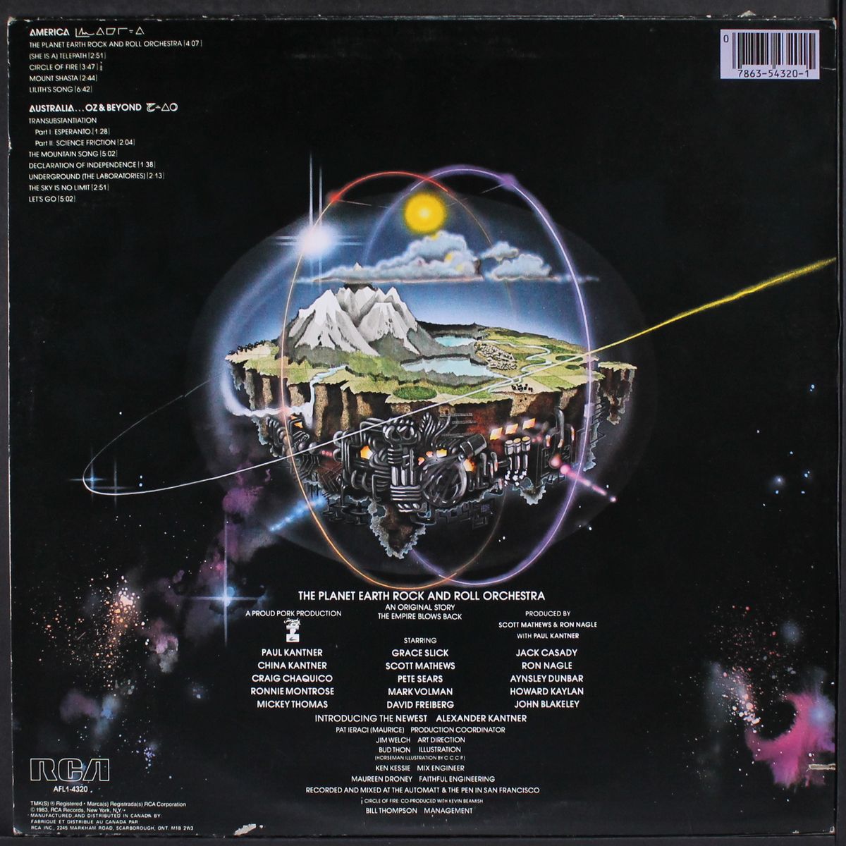 planet earth rock and roll orchestra by PAUL KANTNER
