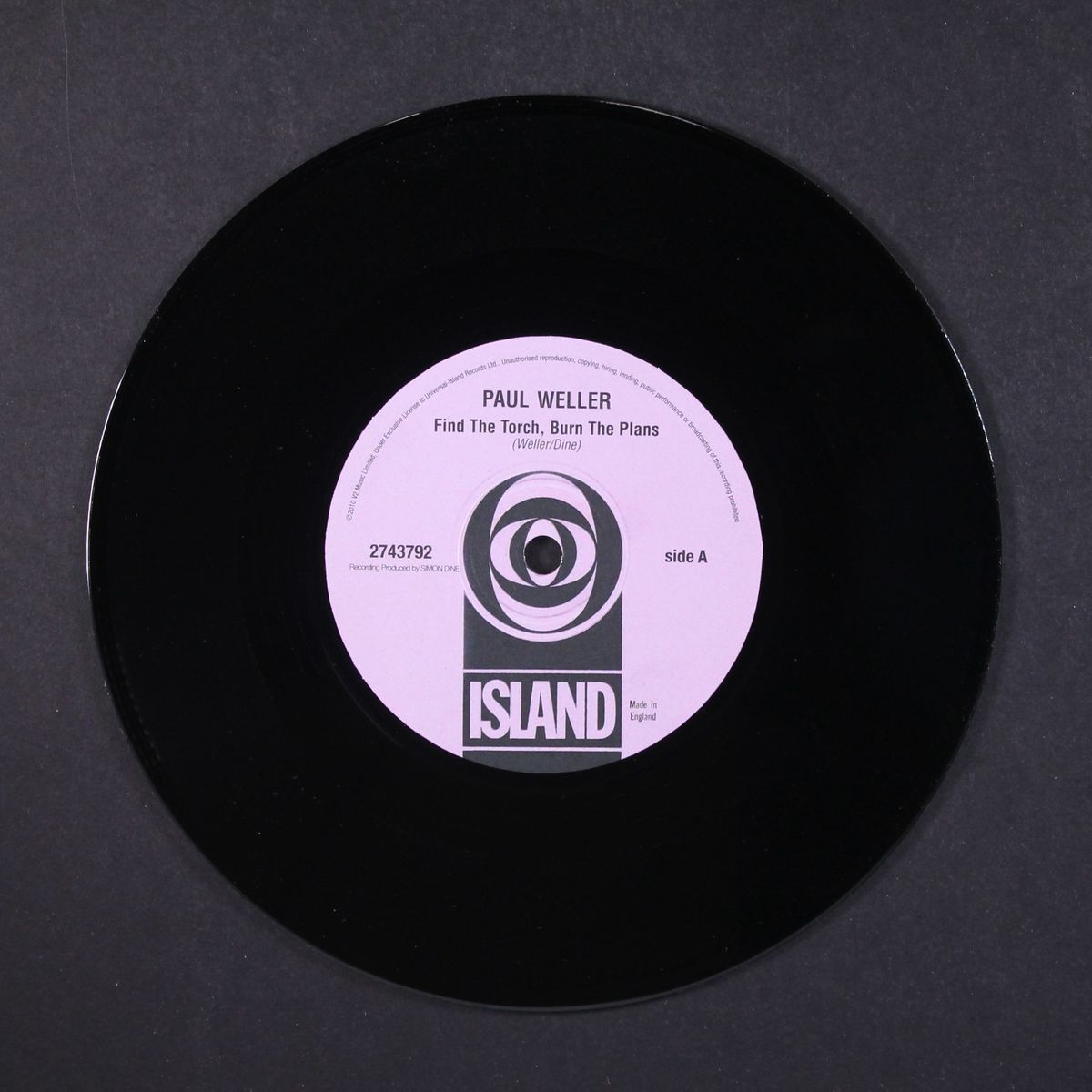 find the torch, burn the plans / how sweet it is to be loved by you by PAUL WELLER