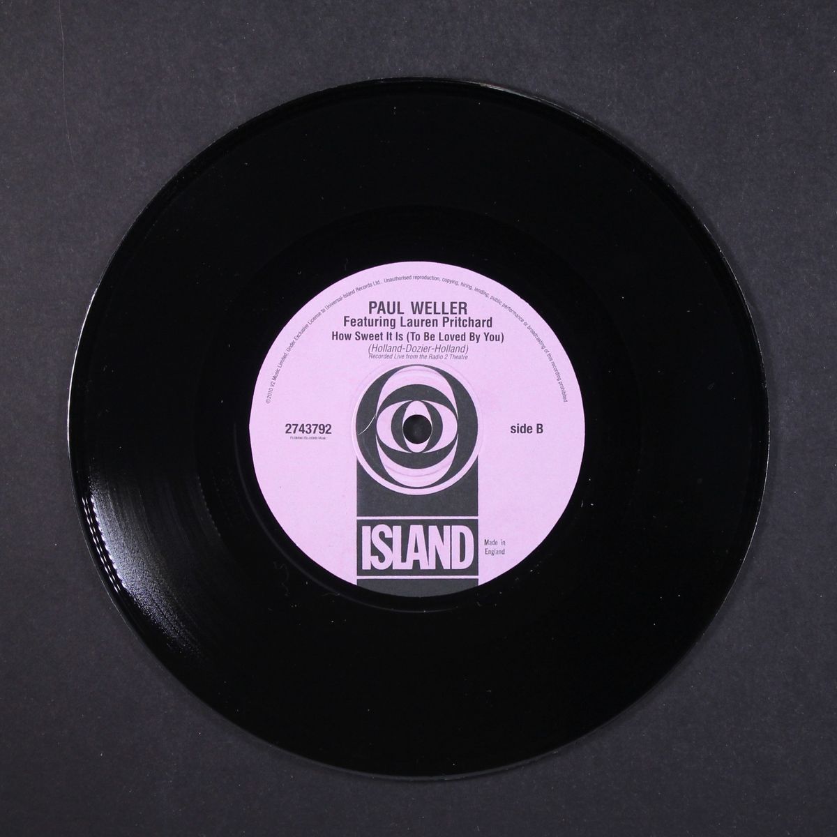 find the torch, burn the plans / how sweet it is to be loved by you by PAUL WELLER