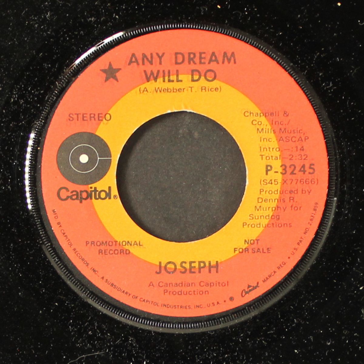 any dream will do / close every door by JOSEPH
