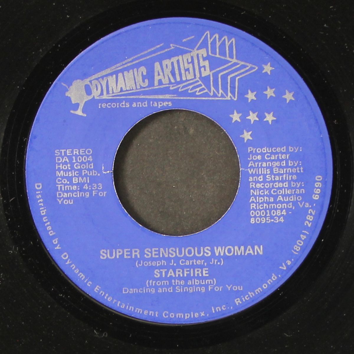 i want to sing this song for you / super sensuous woman by STARFIRE