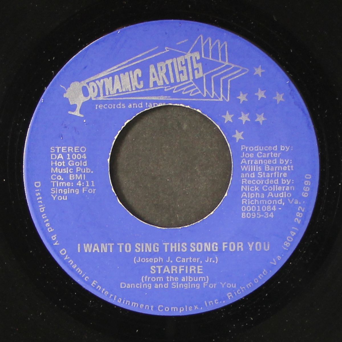 i want to sing this song for you / super sensuous woman by STARFIRE