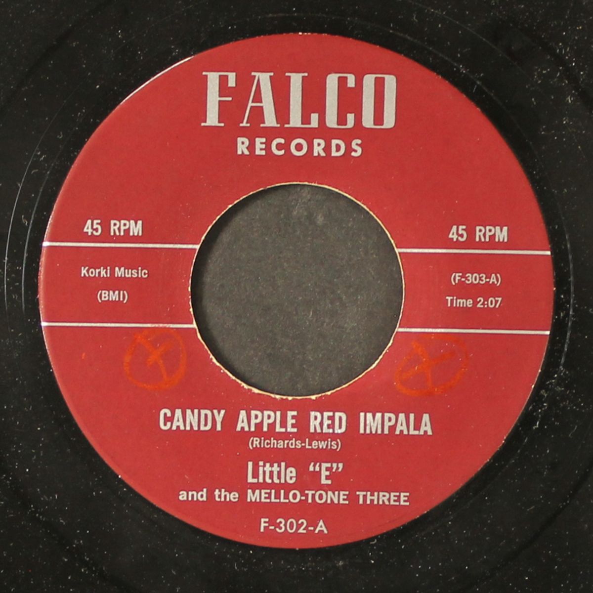candy apple red impala / bye bye pretty baby by LITTLE E & MELLOTONE THREE