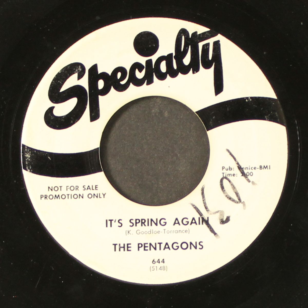 silly dilly / it's spring again by PENTAGONS