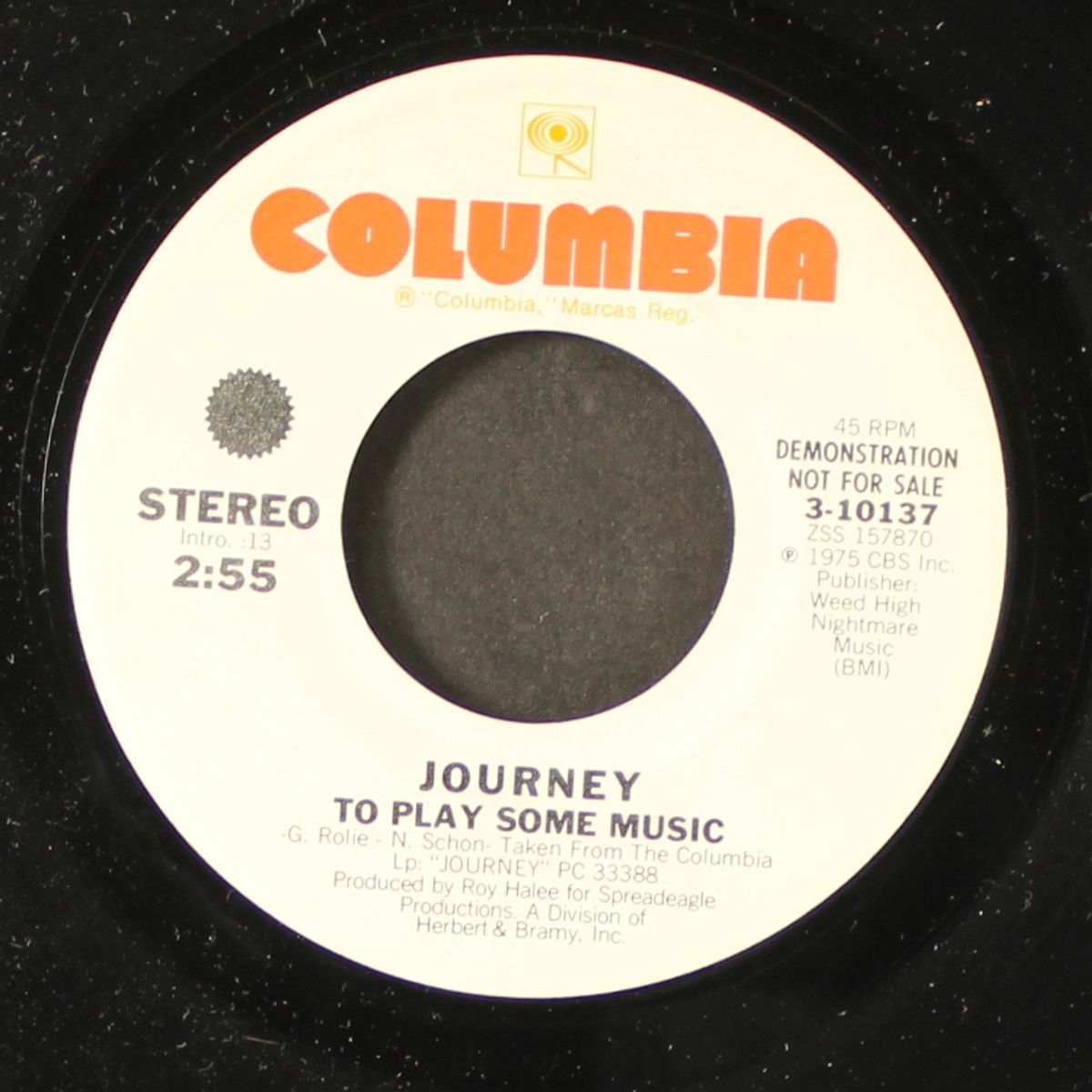 to play some music by JOURNEY