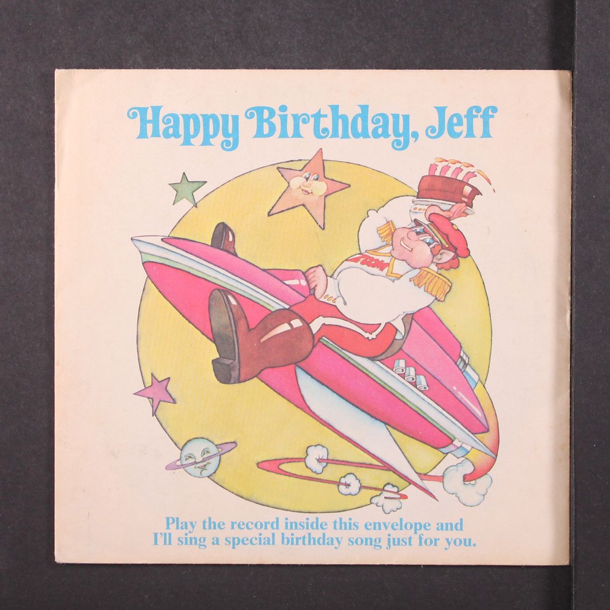 happy birthday, jeff by UNKNOWN ARTIST