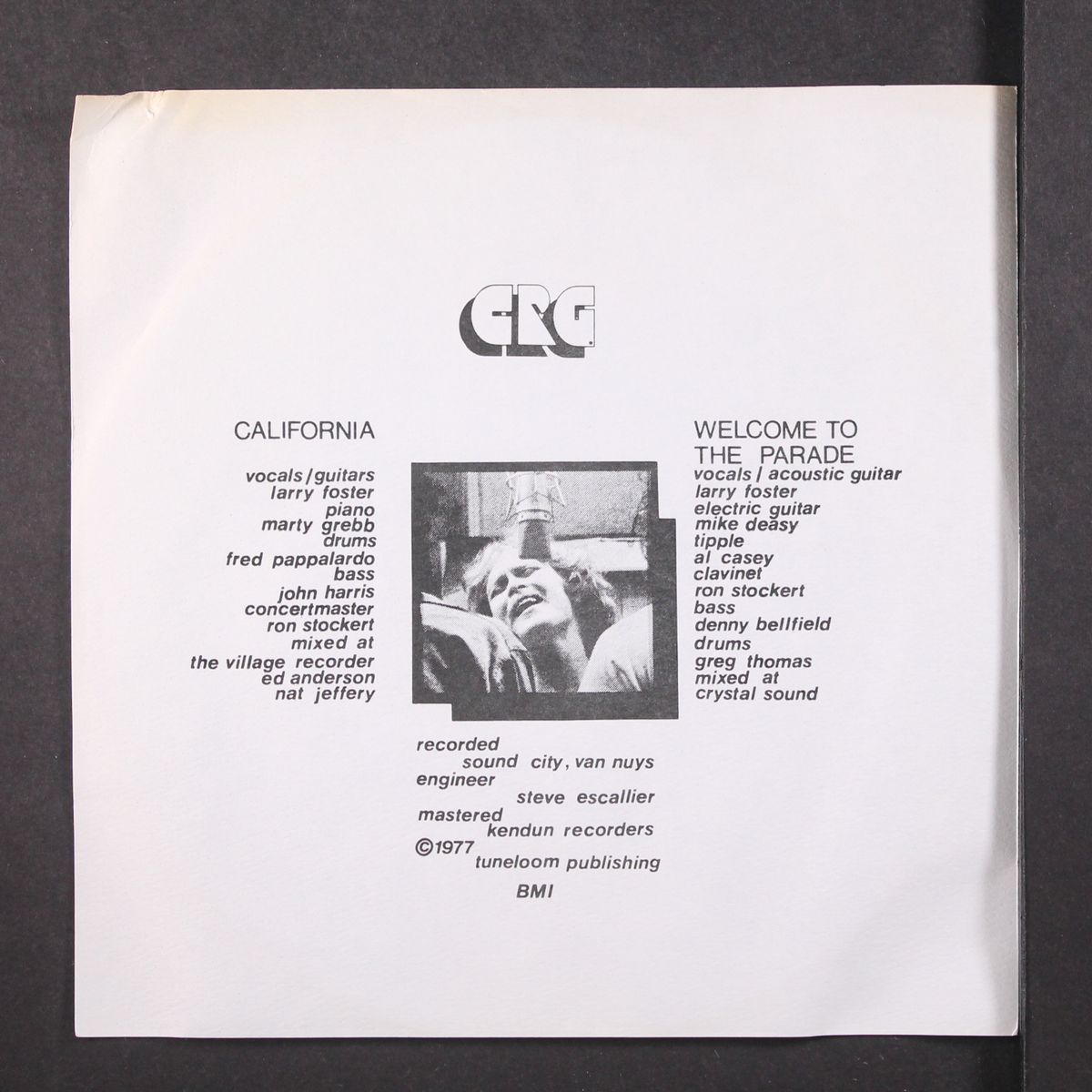 welcome to the parade / california by LARRY FOSTER