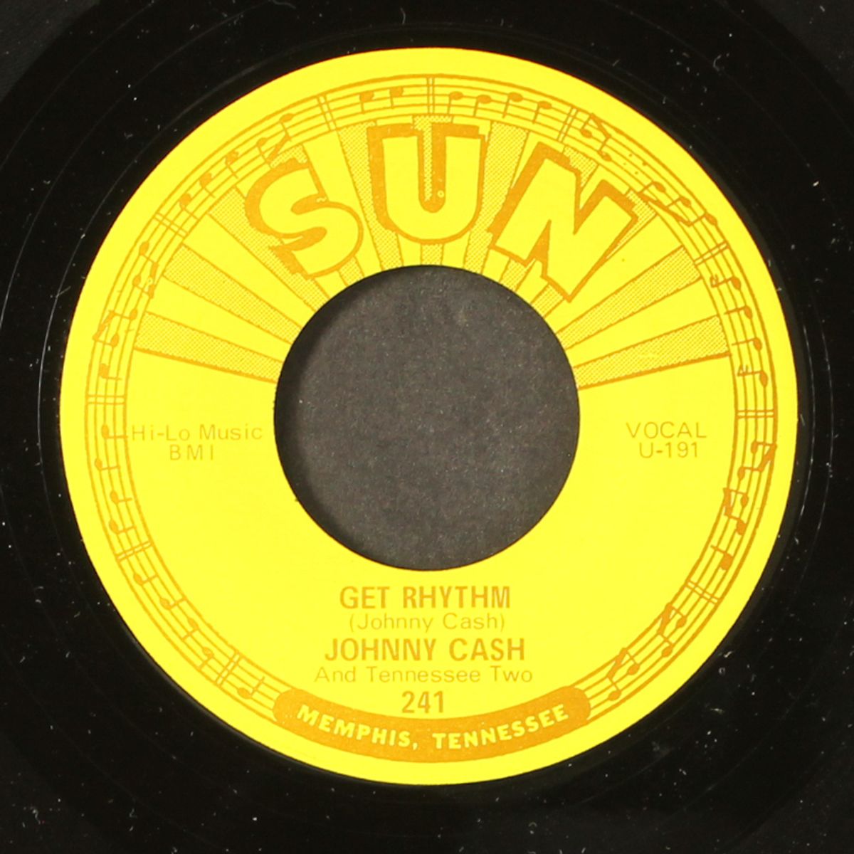 i walk the line / get rhythm by JOHNNY CASH