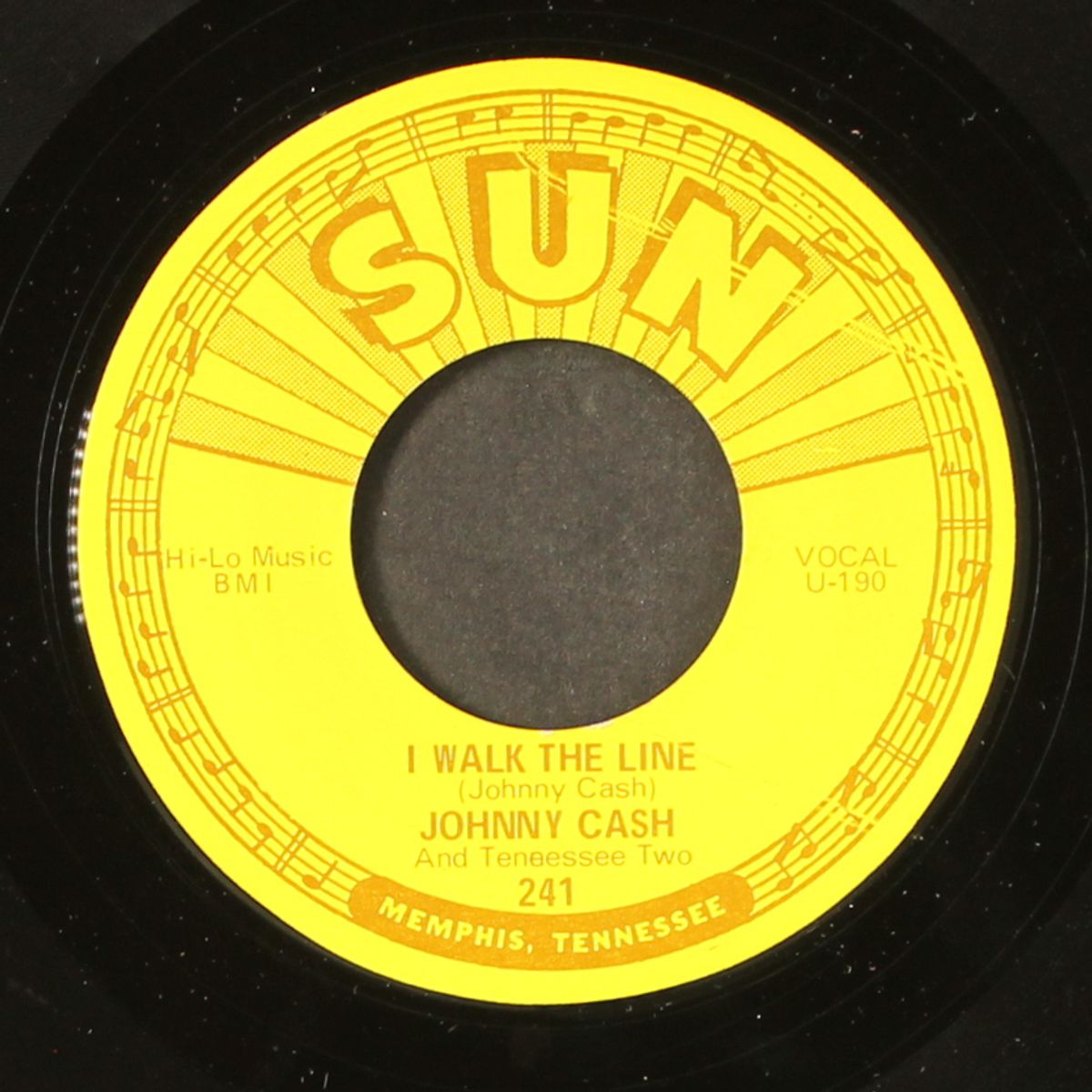 i walk the line / get rhythm by JOHNNY CASH