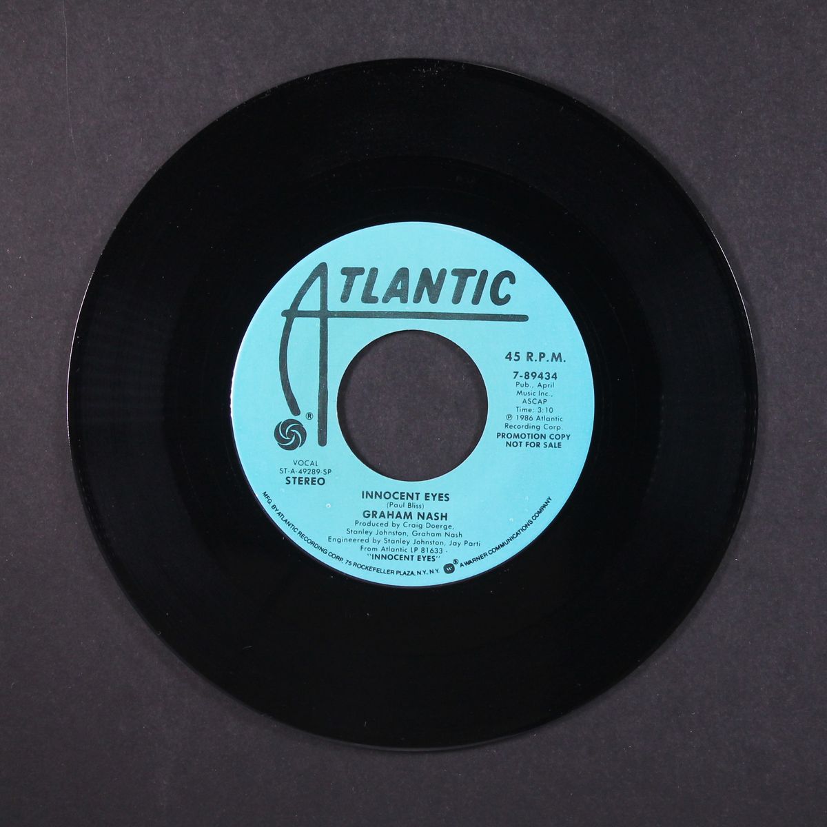 innocent eyes /same by GRAHAM NASH