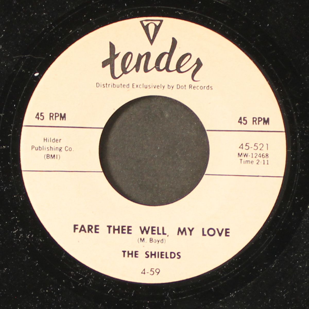 play the game fair / fare thee well my love by SHIELDS