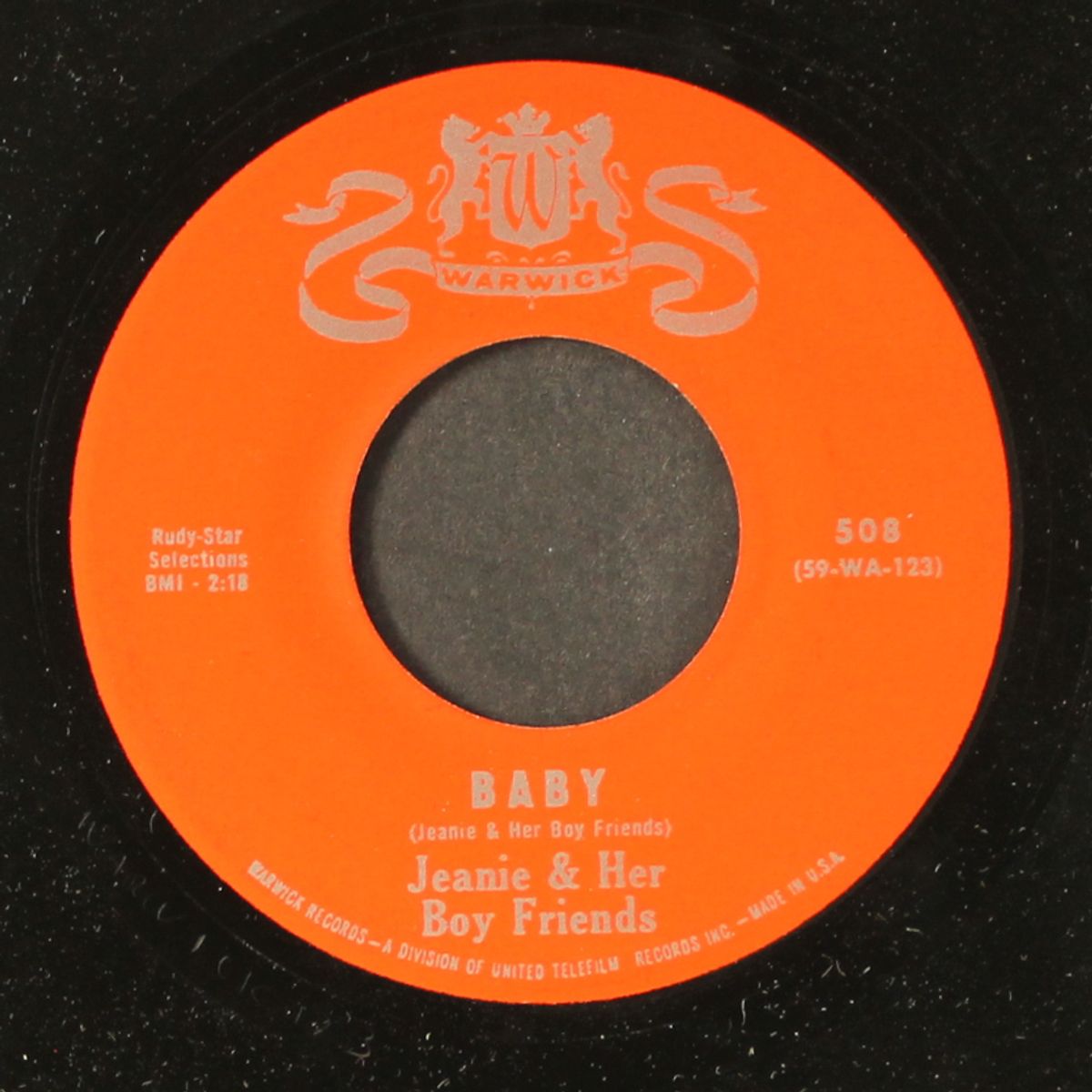baby / it's me knockin' by JEANIE & HER BOY FRIENDS