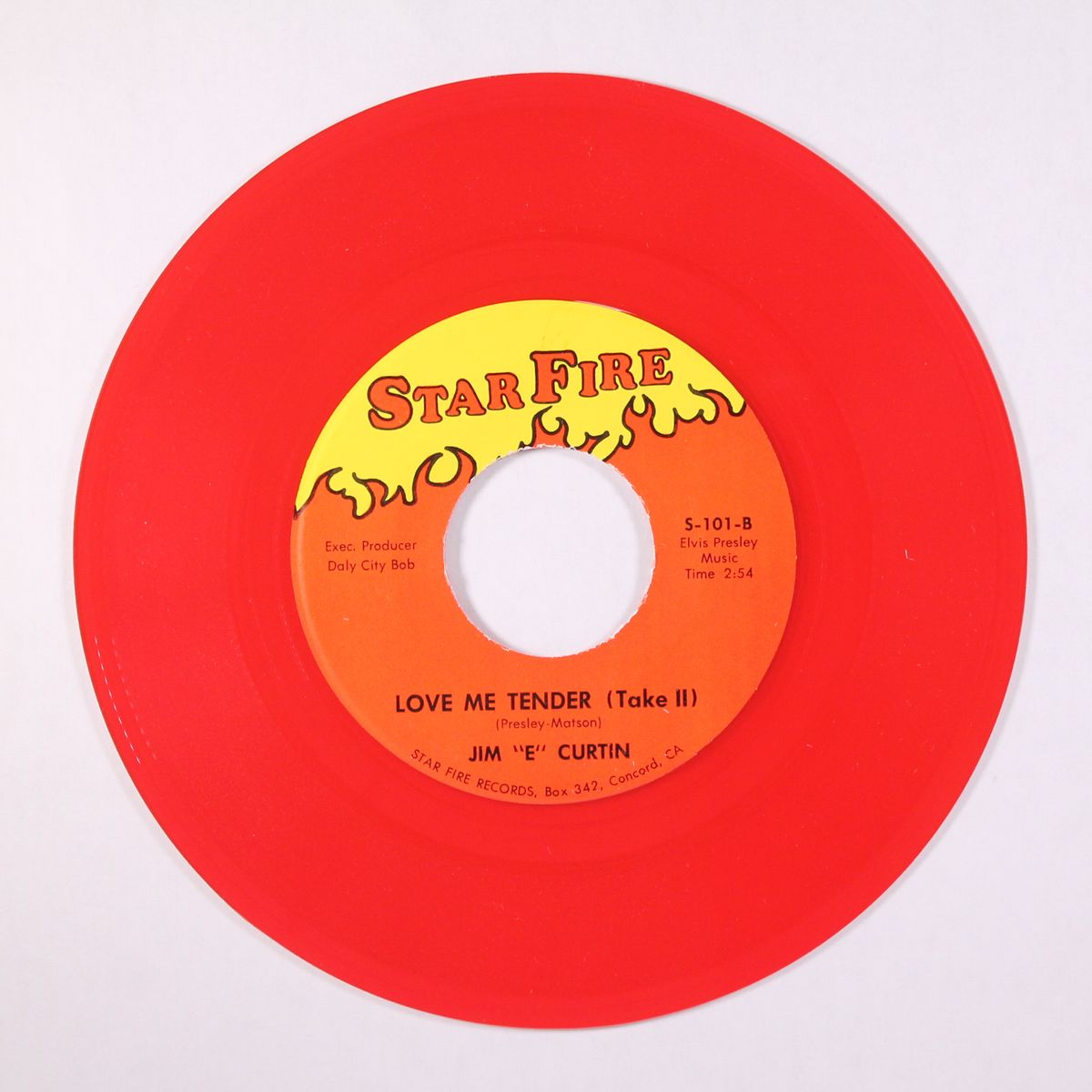 love me tender / take 2 by JIM "E" CURTIN