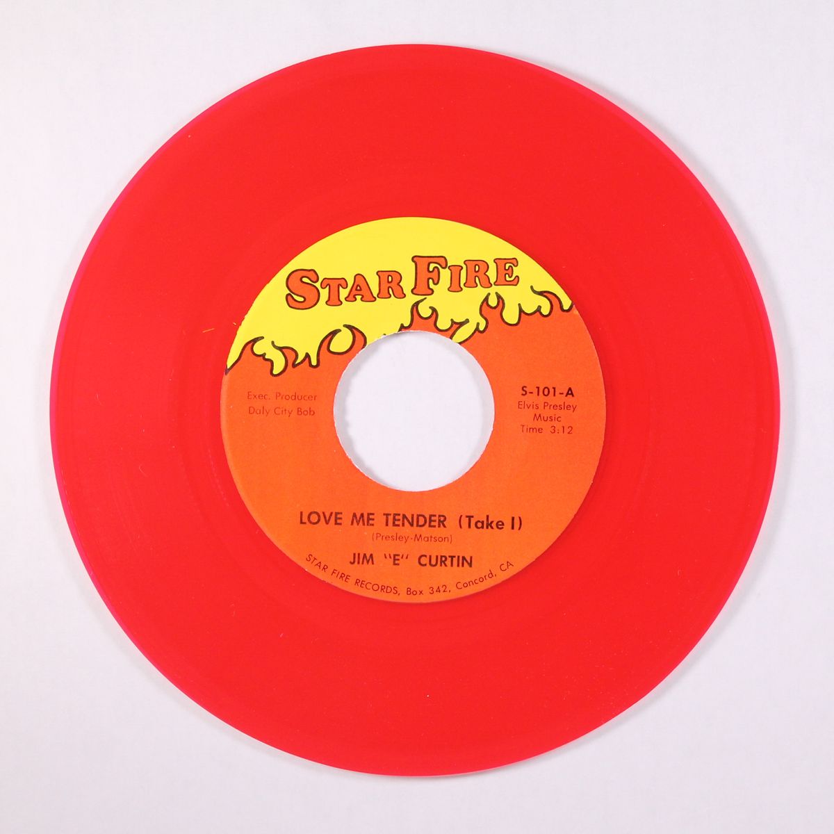 love me tender / take 2 by JIM "E" CURTIN