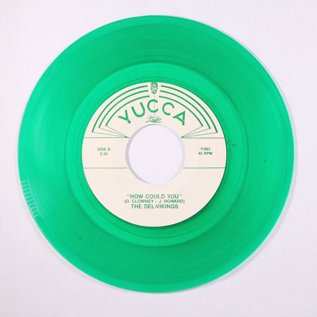 here she comes again / how could you by UPTOWNS / DEL-VIKINGS