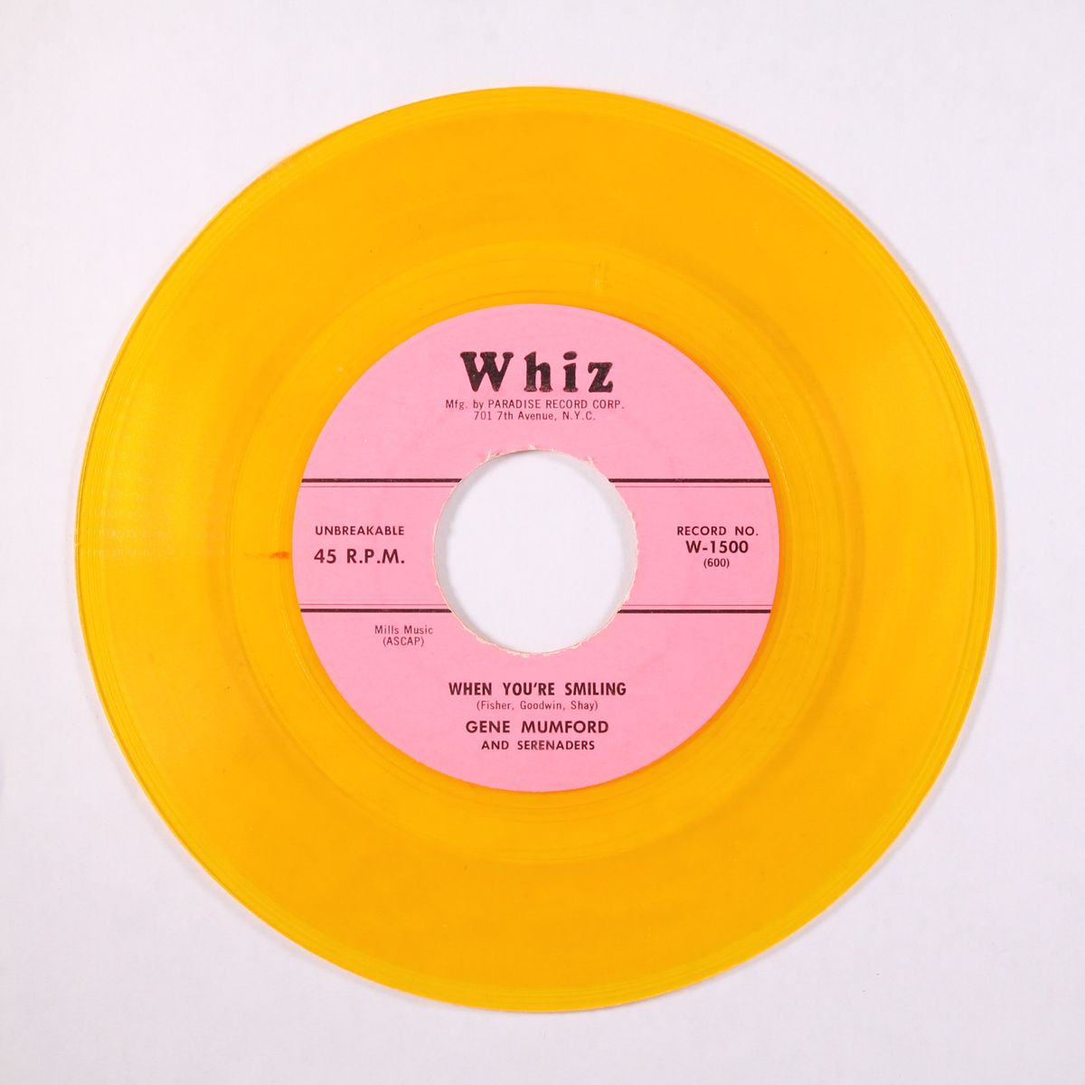 please give me one more chance by GENE MUMFORD & SERENADERS