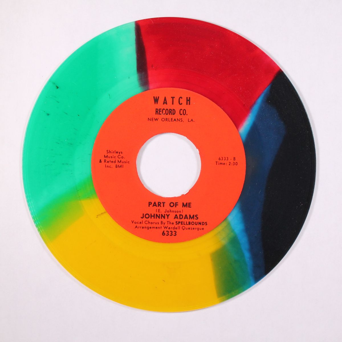 part of me / some day by JOHNNY ADAMS