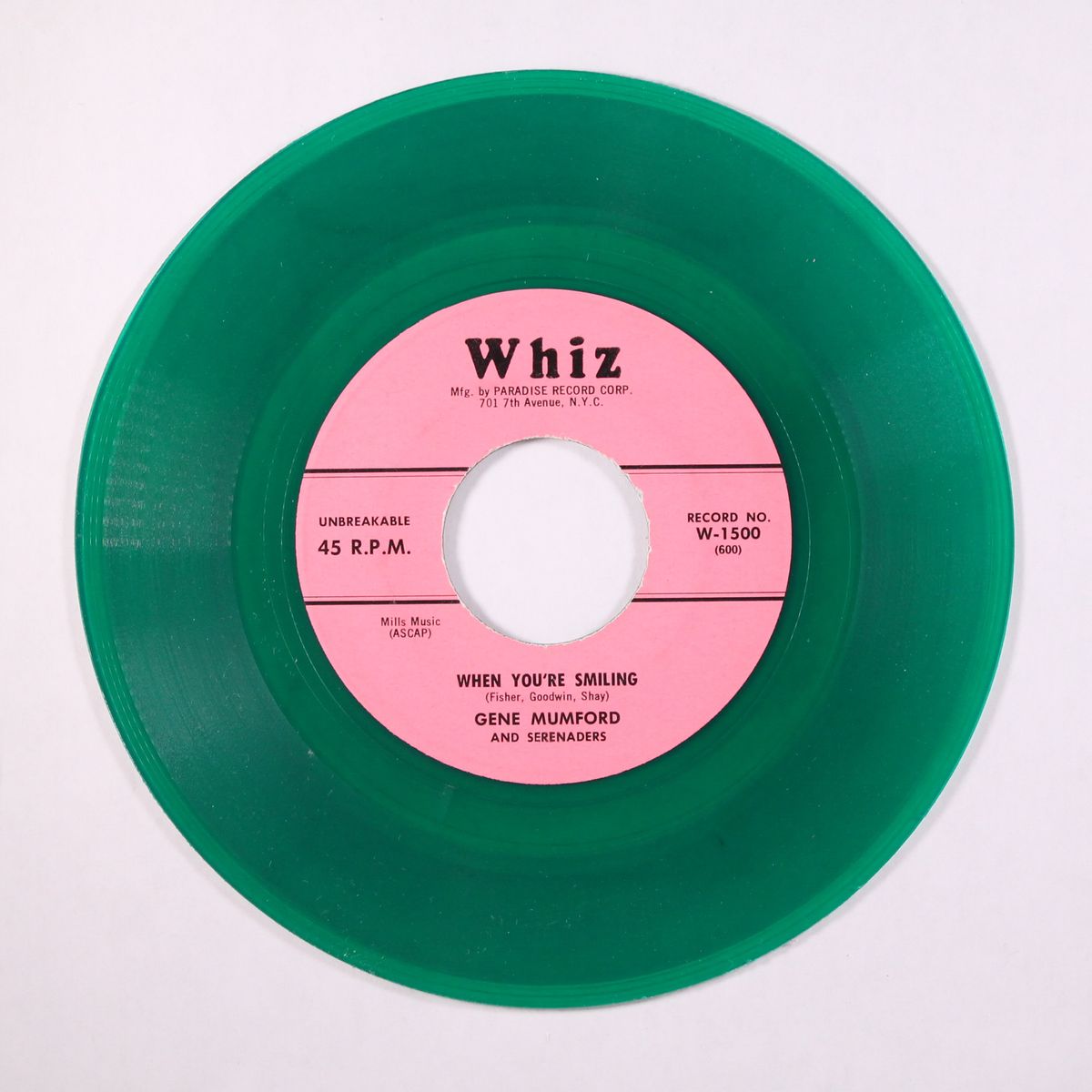 please give me one more chance by GENE MUMFORD & SERENADERS