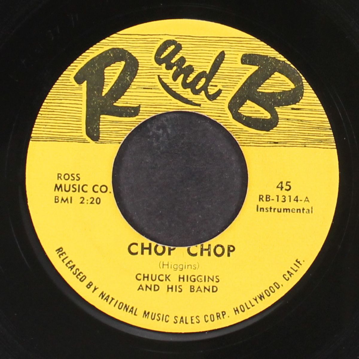 rock / chop chop by CHUCK HIGGINS