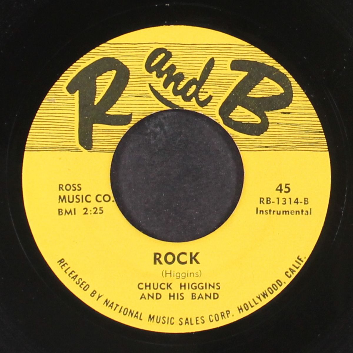 rock / chop chop by CHUCK HIGGINS