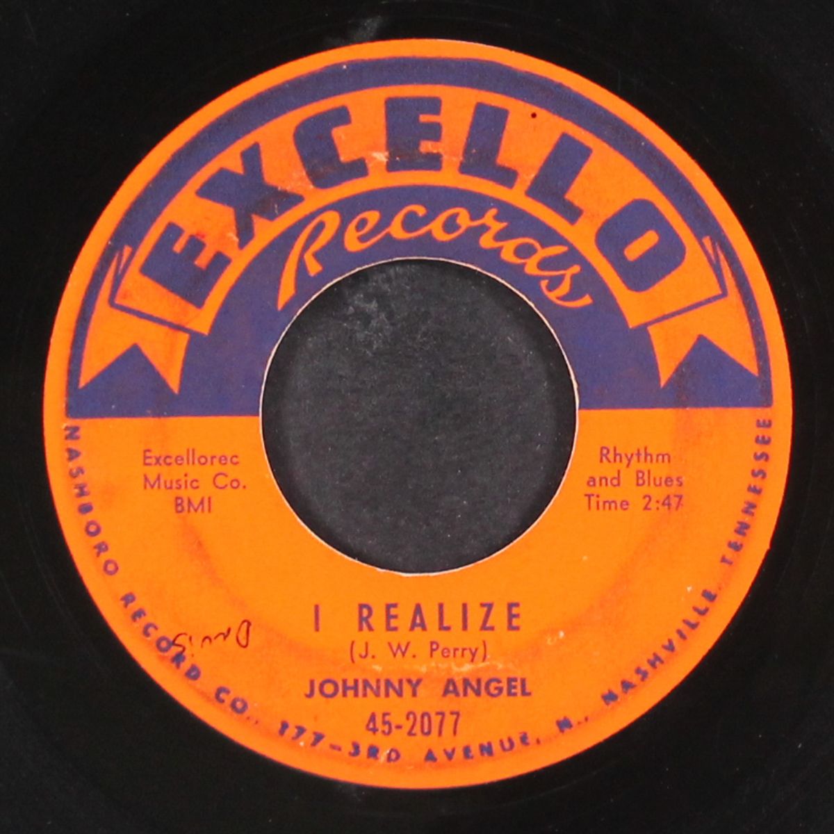 baby, i'm confessin' / i realize by JOHNNY ANGEL