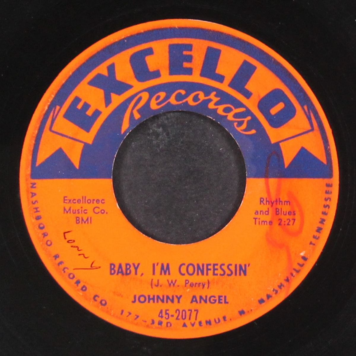 baby, i'm confessin' / i realize by JOHNNY ANGEL