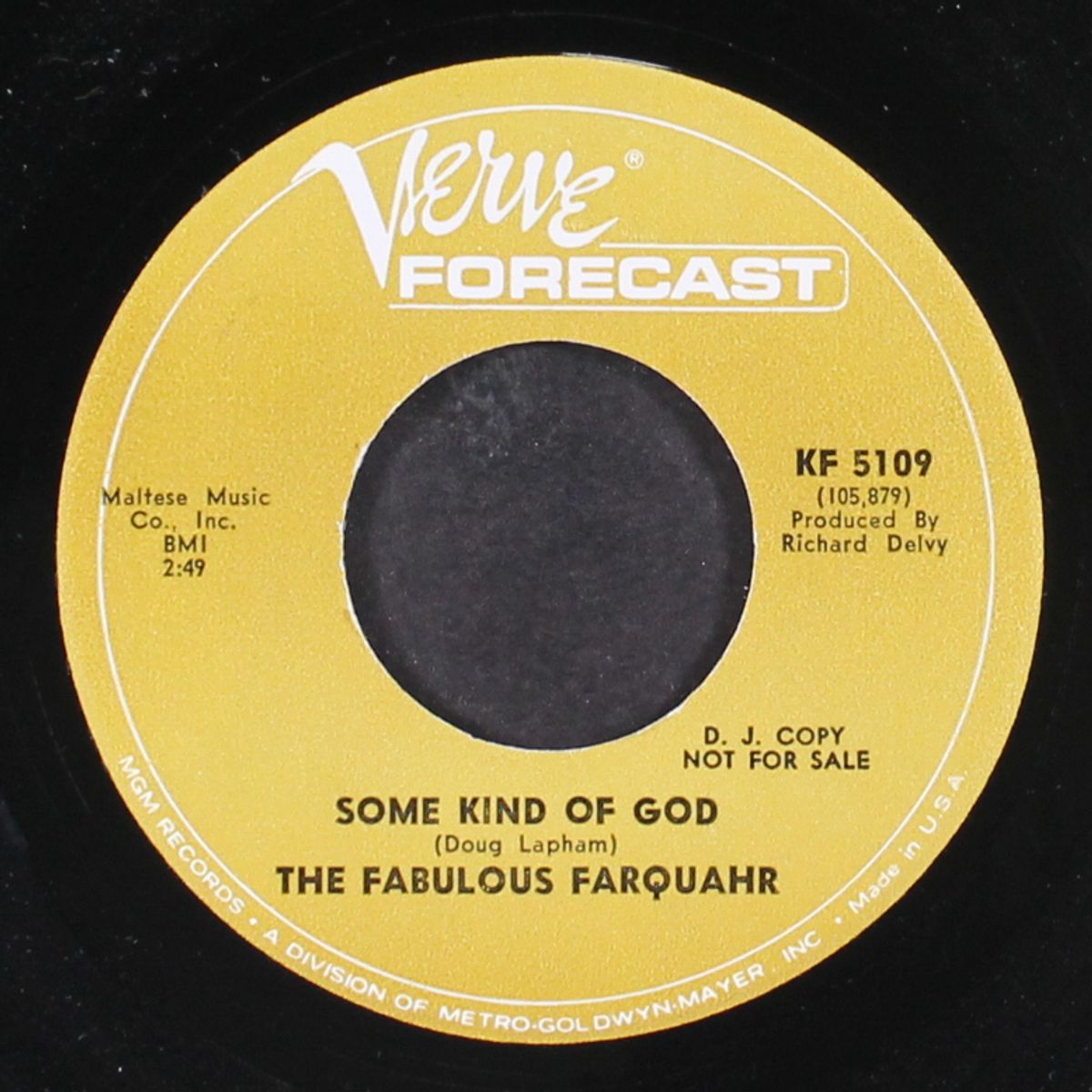 hollywood ending / some kind of god by FABULOUS FARQUAHR
