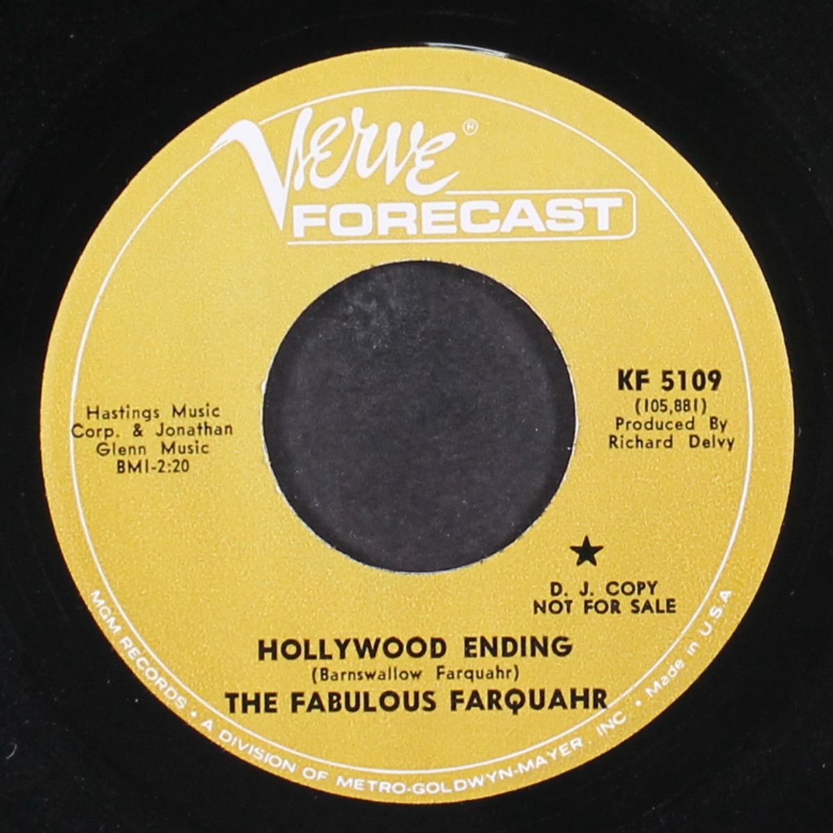 hollywood ending / some kind of god by FABULOUS FARQUAHR